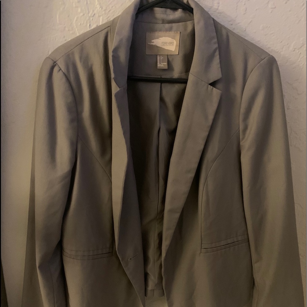 Forever 21 Grey Blazer